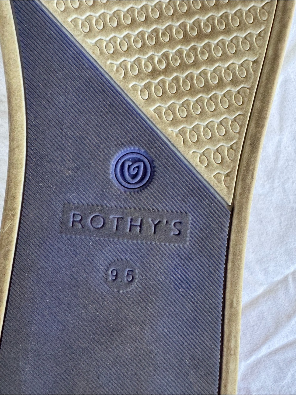 Rothy's White Slip-On Knit Shoe - Picture 9 of 9